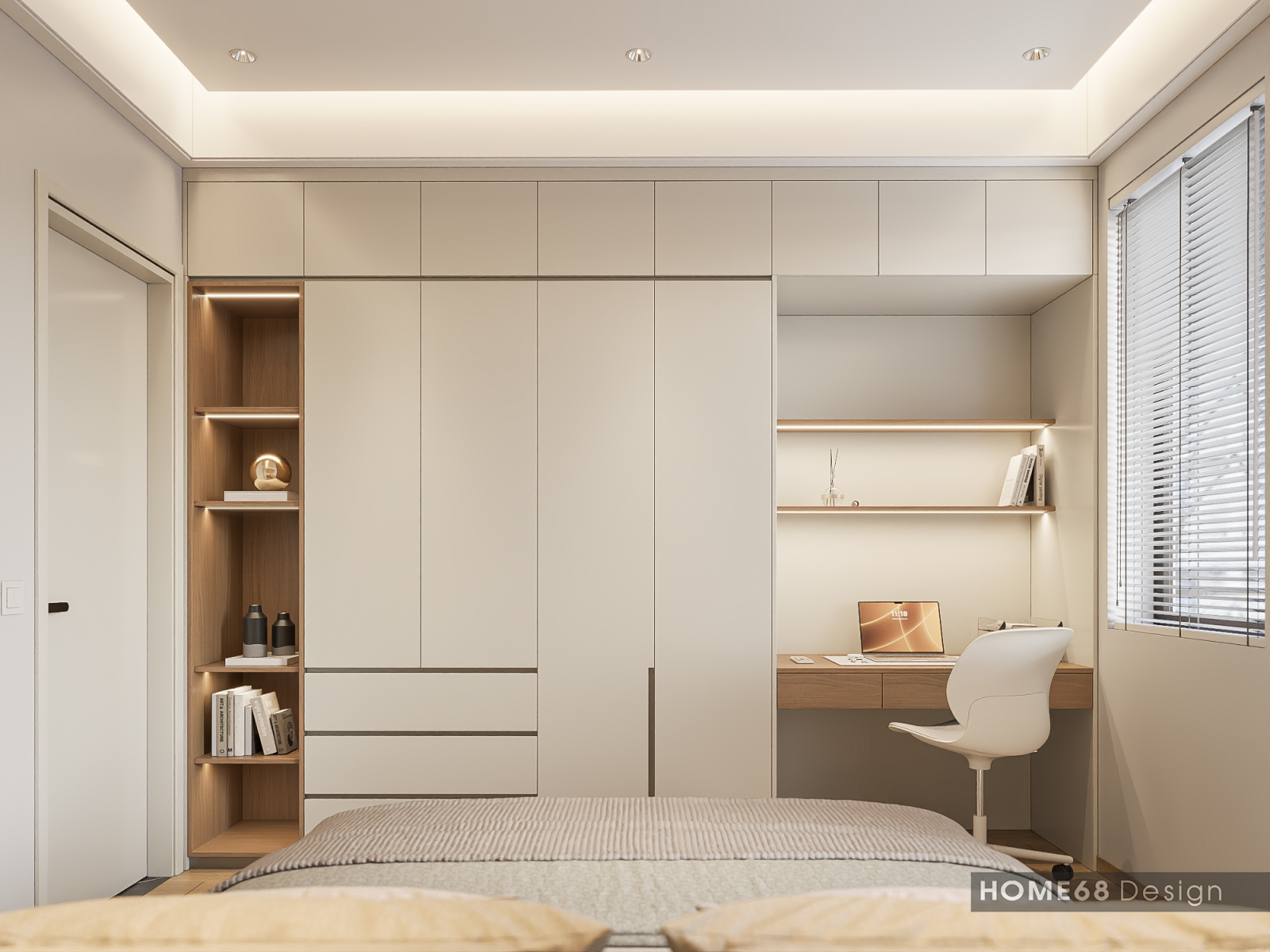 Dự án thiết kế nội thất biệt thự phong cách hiện đại tại Himlam, Hải Phòng - CĐT Chị Nhài