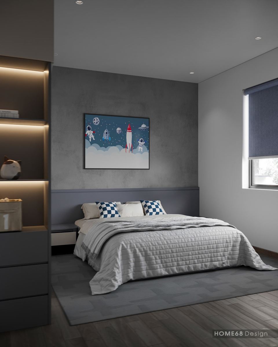 Dự án thiết kế nội thất nhà phố phong cách hiện đại tại An Hải, Hải Phòng - CĐT Anh Trung