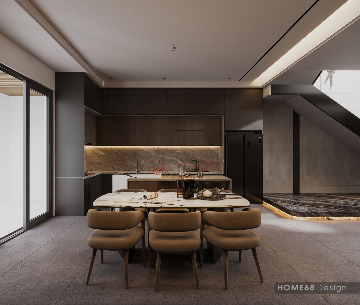 Các thiết bị nội thất hiện đại, thuận tiện khi sử dụng