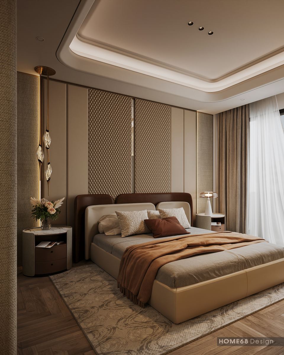 HOME68 - Thiết kế nội thất phòng ngủ hiện đại, độc đáo tại Hải Phòng