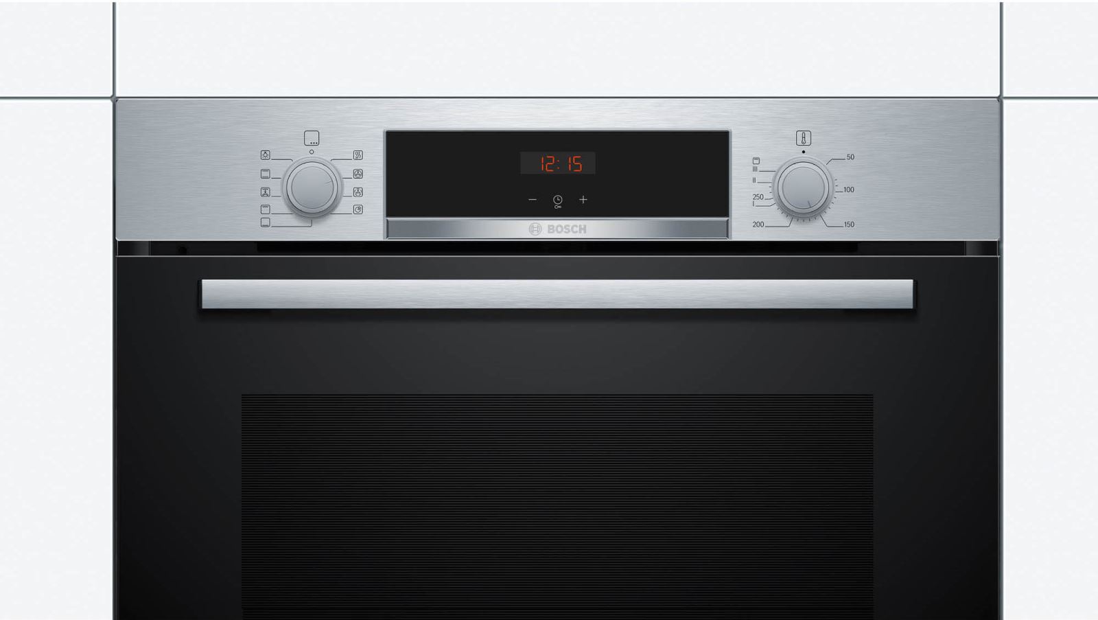 Lò nướng Bosch HBA534BS0A Serie 4 được thiết kế mang kiểu dáng âm tủ nhỏ gọn và sang trọng