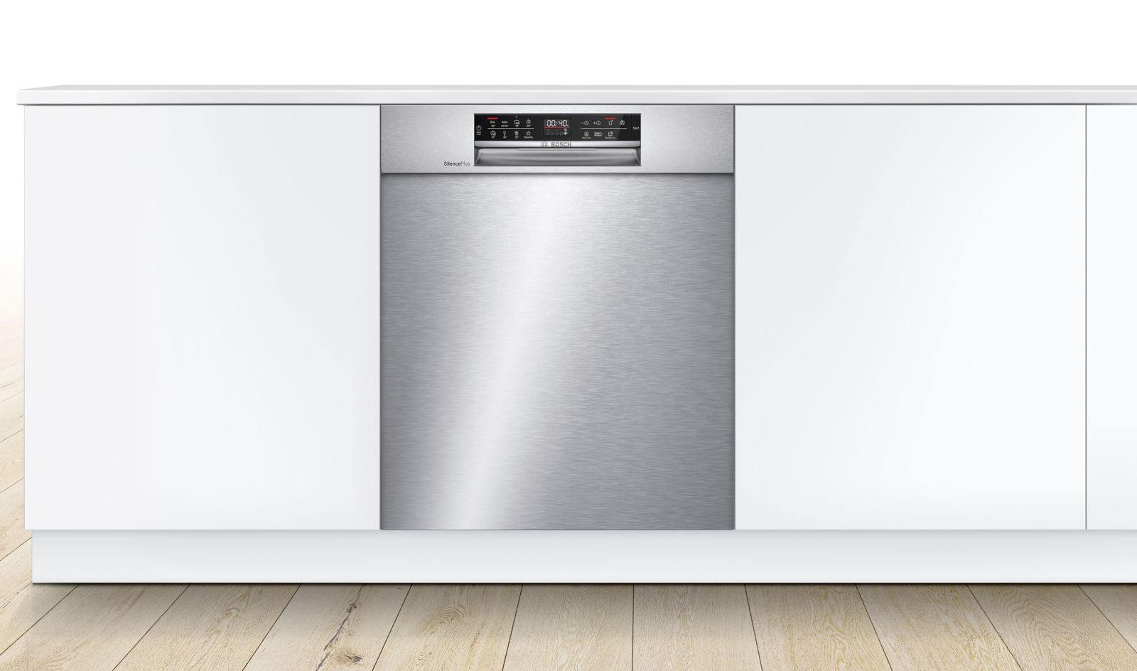 Thiết kế âm tủ sang trọng, mặt trước inox chắc chắn và bền bỉ