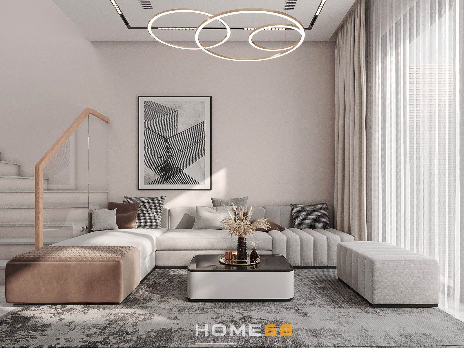 Trang trí nhà bạn bằng các đồ đạc có hình dạng thích hợp để thu hút năng lượng tốt