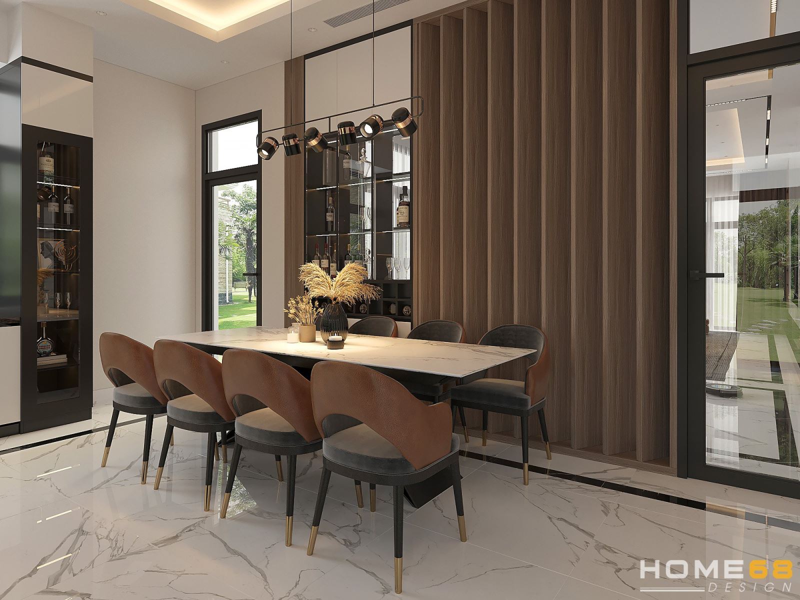 HOME68 thiết kế nội thất bếp hiện đại, tiện nghi tại Hải Phòng