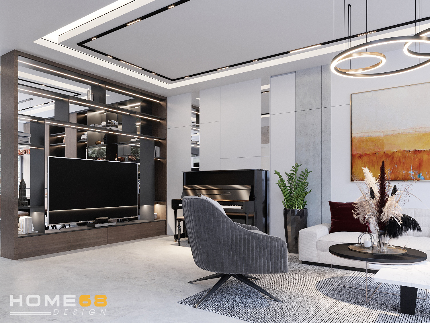 Dự án thiết kế nội thất biệt thự hiện đại, đẳng cấp tại Hải Phòng