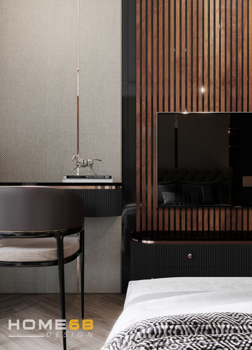 Thiết kế nội thất phòng ngủ master đẹp, hiện đại- HOME68