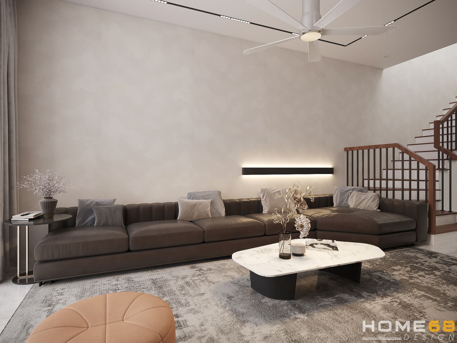 Mẫu nội thất nhà phố hiện đại, đẹp mê ly- CĐT chị Bích Kim tại Nguyễn Văn Hới, Hải Phòng