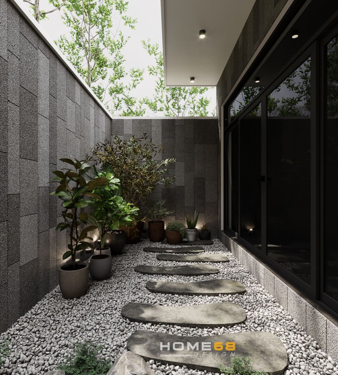 Dự án thiết kế tiểu cảnh sân vườn đẹp, hiện đại tại Hải Phòng