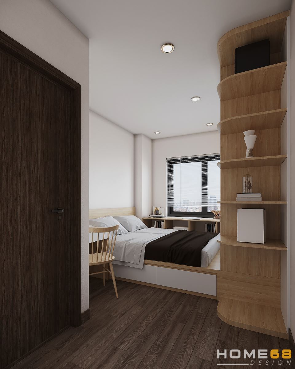 Thiết kế nội thất phòng ngủ con trai hiện đại, đơn giản- HOME68
