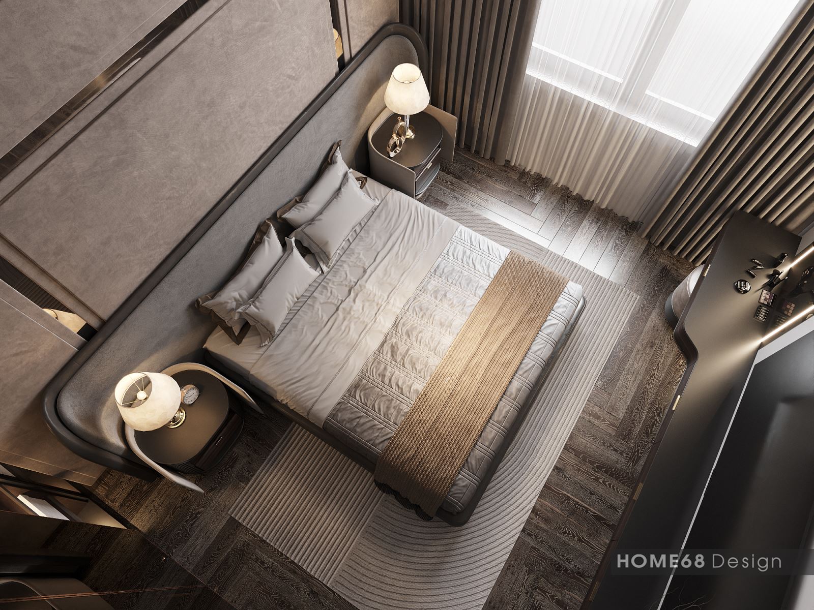 Home68 đã khéo léo kết hợp đồ nội thất một cách tinh tế