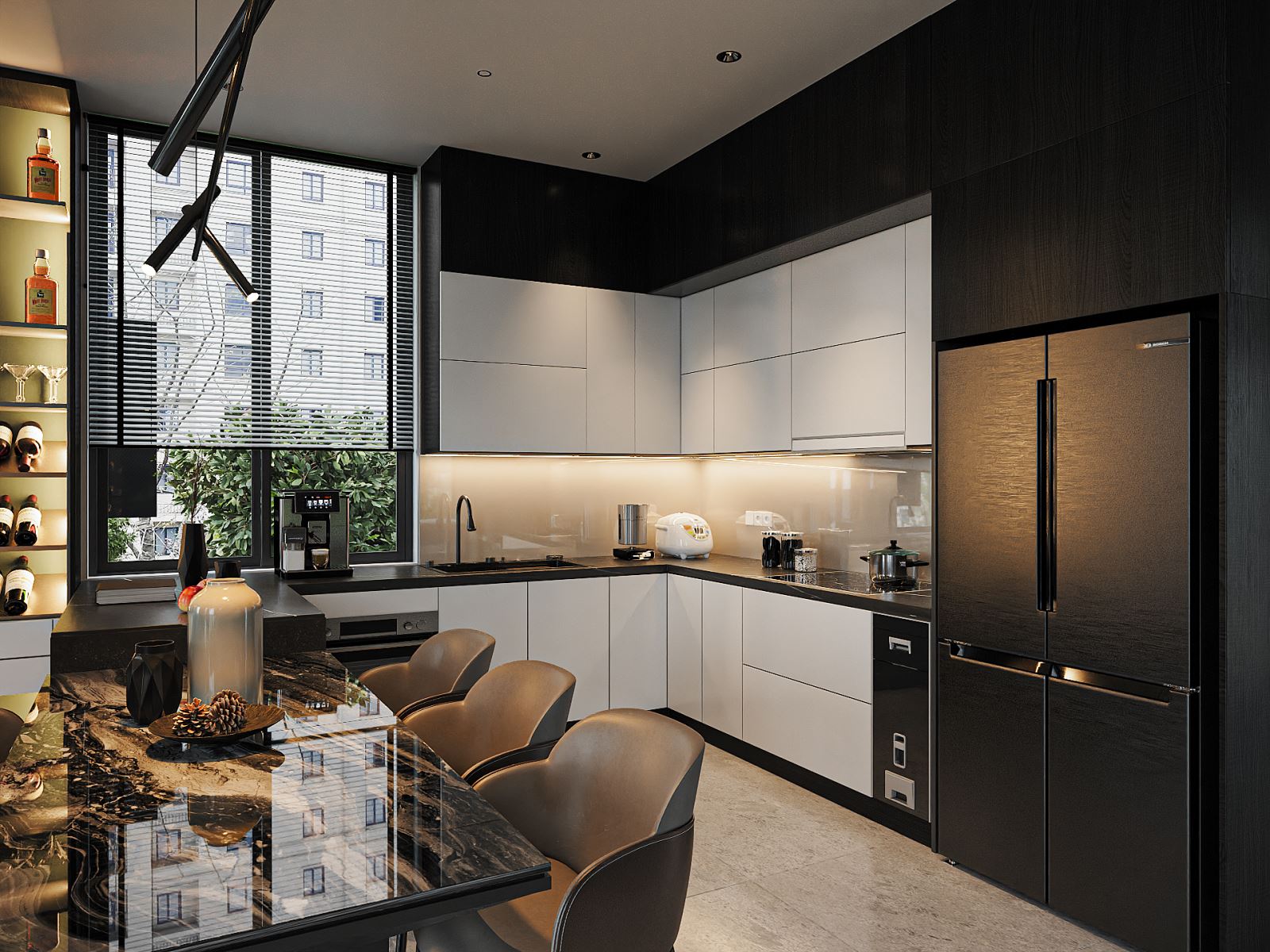 Các thiết bị nội thất hiện đại, thuận tiện khi sử dụng