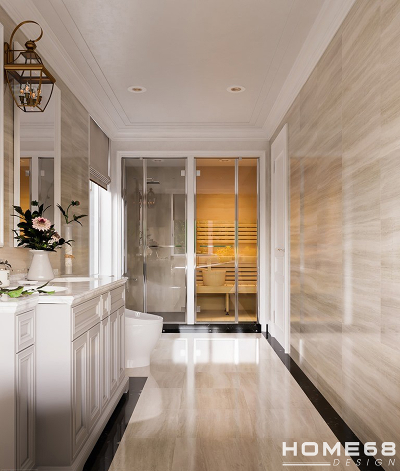 Phòng tắm tân cổ luxury đẹp, đẳng cấp- HOME68
