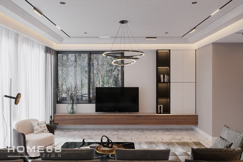 thiết kế nội thất phong cách hiện đại