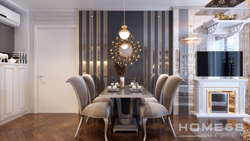 Không gian bếp sang trọng- HOME68