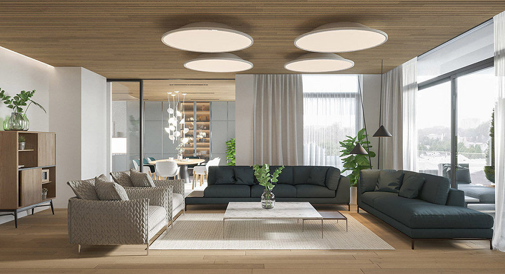 Ánh sáng tự nhiên trong thiết kế nội thất- HOME68