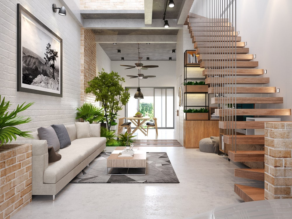 Xu hướng thiết kế nội thất nhà phố với không gian mở- HOME68