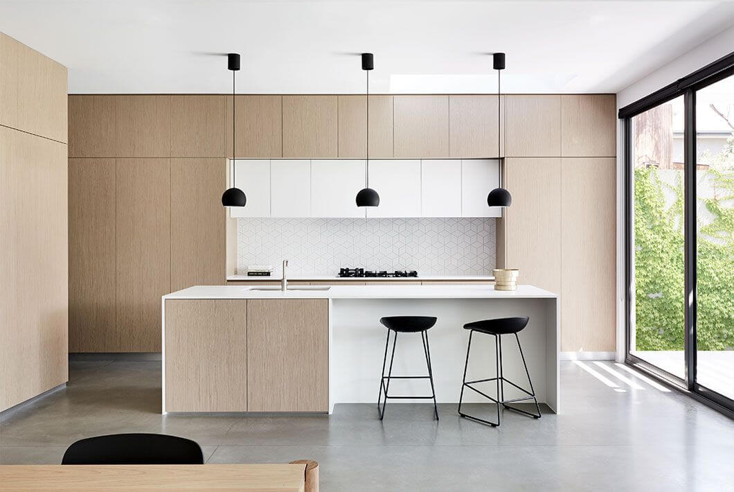 Thiết kế bếp tối giản, tiện nghi- HOME68