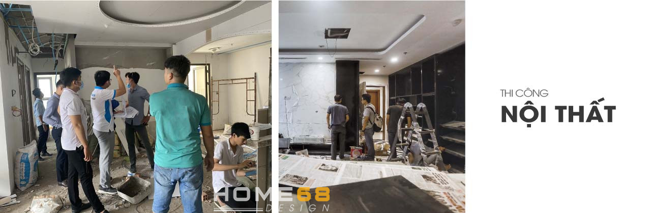 HOME68 là đơn vị uy tín hàng đầu trong việc thiết kế, thi công nội thất trọn gói