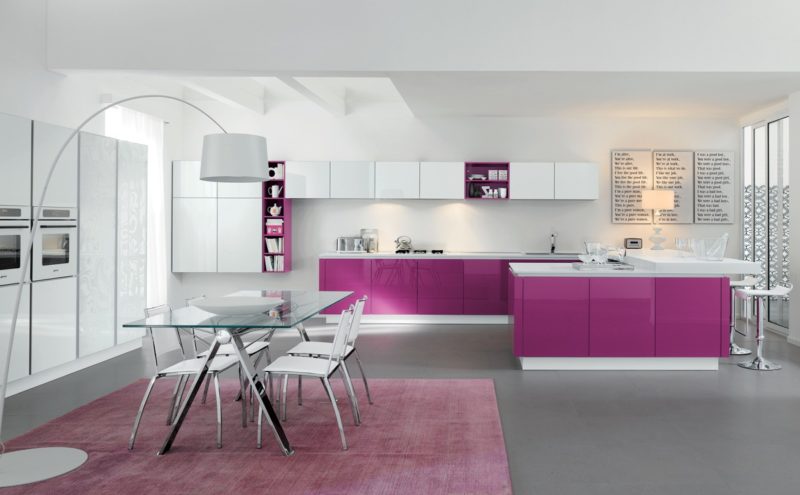Đặc sắc, cuốn hút với mẹo thiết kế nội thất sử dụng tone tím trắng- HOME68
