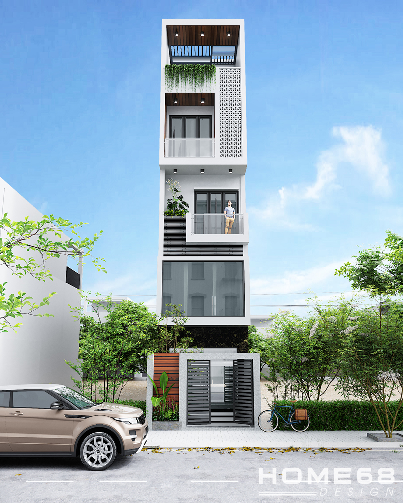 Thiết kế nhà phố hiện đại tại Hải Phòng