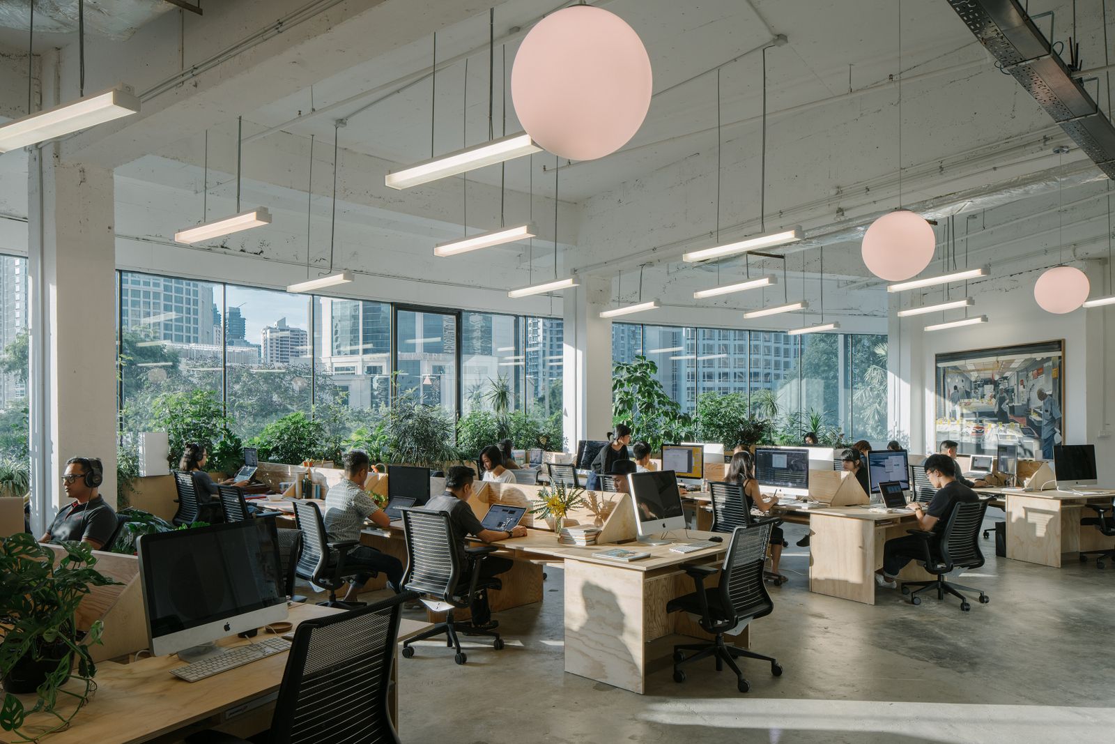 Thiết kế văn phòng công ty với không gian mở độc đáo- HOME68