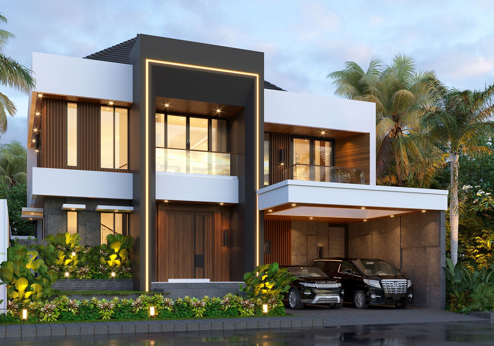 Kiến trúc Biệt thự phong cách hiện đại