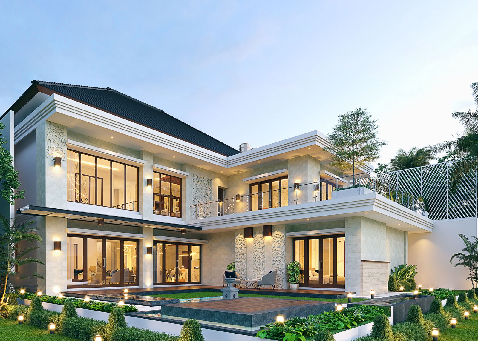Kiến trúc Biệt thự nghỉ dưỡng ( Villa Resort )