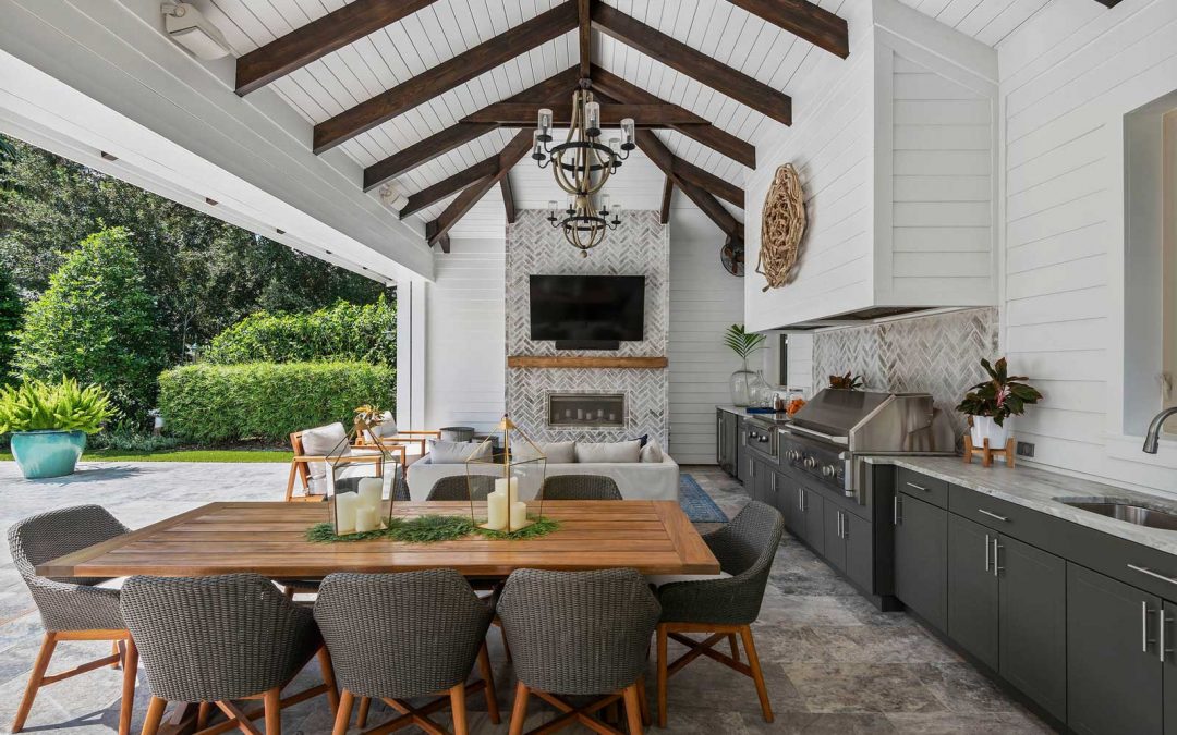 Thiết kế kiến trúc bếp ngoài trời đầy ấn tượng, độc đáo- HOME68