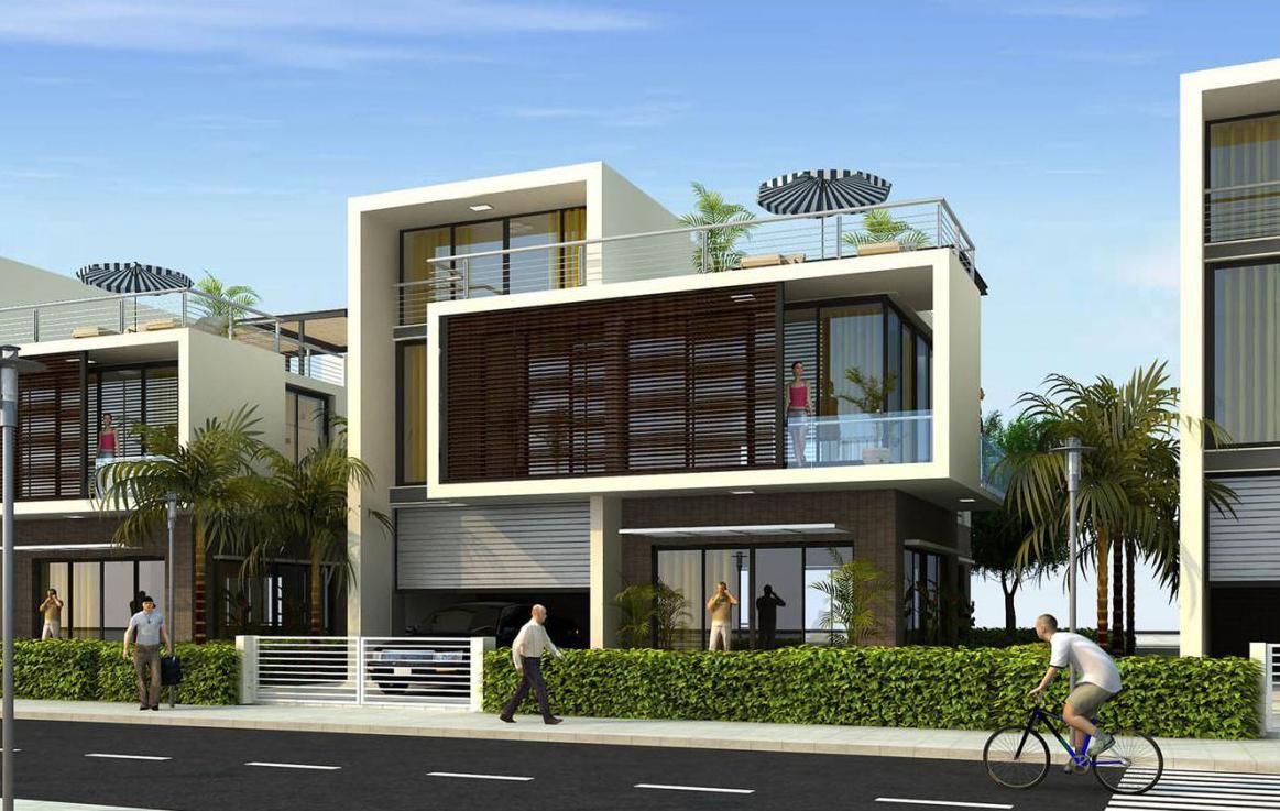 Kiến trúc hiện đại thường có màu sắc đơn giản, thống nhất nhưng luôn tạo ra được sự cuốn hút, thẩm mỹ riêng- HOME68
