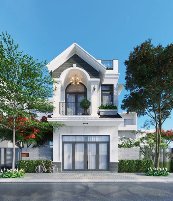 Nhà 1 trệt 1 lầu mái ngói- HOME68