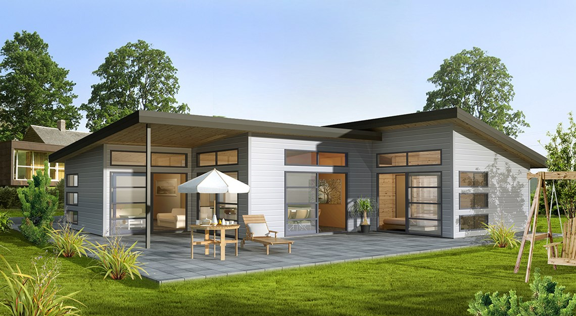 Chiêm ngưỡng mẫu nhà cấp 4 đẹp, độc đáo- HOME68