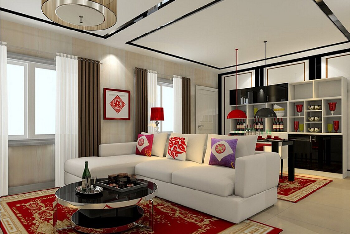 Trang trí màu tường, rèm cửa để năm mới thêm mới mẻ, màu sắc- HOME68