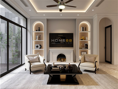 Những thiết kế nội thất phòng khách đẹp, ấn tượng, tiện nghi tại HOME 68
