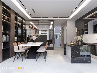 Thiết kế nội thất biệt thự hiện đại, đẳng cấp- CĐT chị Huyền tại Làng Việt Kiều Quốc Tế Hải Phòng