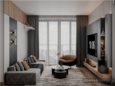 Thiết kế nội thất chung cư Sentosa  Morden Style - CĐT Chị Hậu tại Hải Phòng