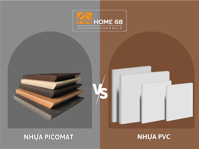 So sánh tủ bếp nhựa Picomat và PVC chi tiết và cụ thể nhất 2023