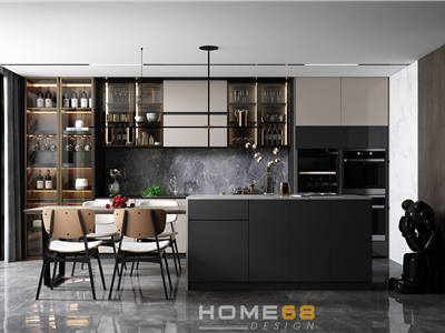 99+ Mẫu tủ bếp Laminate đẹp, cuốn hút, được yêu thích nhất 2021