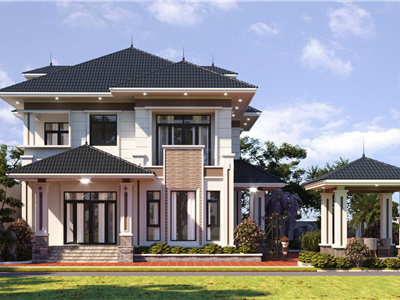Ngắm nhìn top 10 mẫu thiết kế biệt thự sân vườn đẹp đến nao lòng