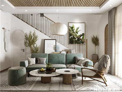 Thiết kế nội thất nhà phố phong cách vintage tại Hải Phòng nhà chị Lan đẹp, ấn tượng
