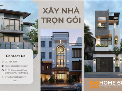 Dịch Vụ Thiết Kế – Thi Công Nhà Trọn Gói Tại Hải Phòng | Giải Pháp Toàn Diện Từ HOME68