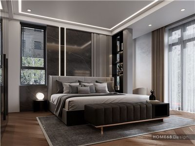 50+ Kiểu thiết kế nội thất phòng ngủ cho chung cư "Sang - Xịn”- Home 68