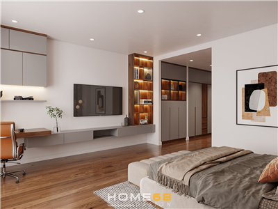 Thiết kế nội thất nhà phố hiện đại, sang trọng cho nhà chị Giang tại Hải An, Hải Phòng