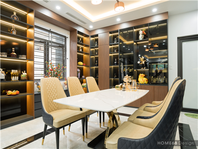 Thiết kế nội thất nhà phố hiện đại, thanh lịch- CĐT cô Hải tại Lạch Tray, Hải Phòng