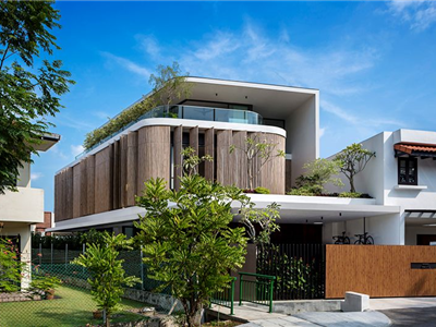 Chiêm ngưỡng Bamboo Veil House- Ngôi nhà độc đáo tại Singapore