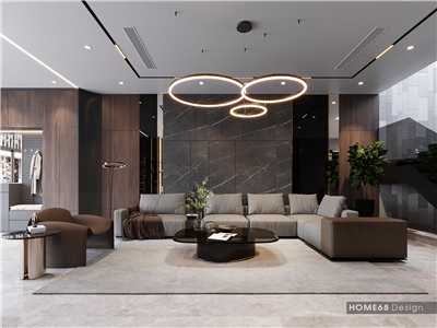 Nội thất biệt thự hiện đại luxury sang trọng, đẳng cấp- CĐT Anh Thanh tại An Lão, Hải Phòng