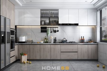 Tủ bếp Laminate thiết kế hiện đại, tiện nghi LAM 11