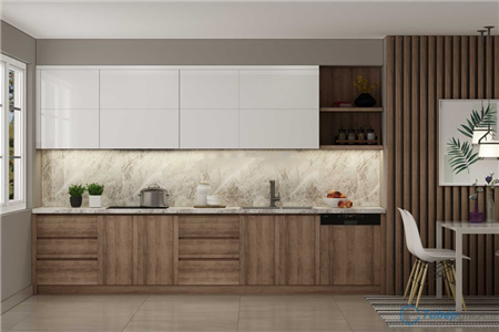 TỦ BẾP LAMINATE CHỮ I