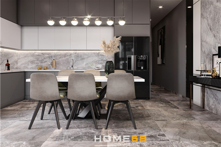 Tủ bếp Laminate nhà anh Nam- Dự án Kiến An, Hải Phòng